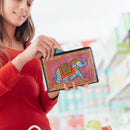 DIY Elephant Special Shaped Diamond Painting Wristlet Wallet Zipper Clutch