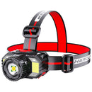 LED Headlamp 4 Lighting Modes Intelligent Sensing Headlight for Camping