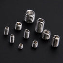 200Pcs 304 Stainless Steel Grub Screws Hex Socket Screw Assortment Kit Set  Z5Z4