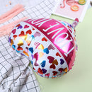 Foil Balloon Heart Shape LOVE Birthday Wedding Party Anniversary Helium De JR