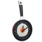 Fried Egg Frying Pan Wall CLOCK Novelty Cutlery Kitchen Cafe DIY Decoration Red