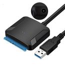 SATA to USB 3.0 2.5/3.5 HDD SSD Hard Drive Converter Cable Line Adapter
