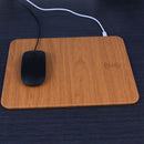 Pu Leather Multifunctional Wireless Fast Charging Mouse Pad Qi Standard Mul