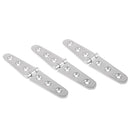 3Pcs Stainless Steel Cast Boat / Marine Strap Hinge 150mm