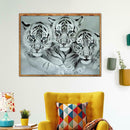 5D DIY Full Drill Diamond Painting Animal Cross Stitch Embroidery (Tiger05)