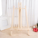 Wood Easel Advertisement Exhibition Display Shelf Holder Studio Painting St U5T2