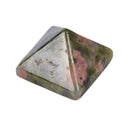 7 Pcs/lot Random Multi-color Chakra Pyramid Stone Set Crystal Healing Chakra Se-