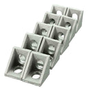 10pcs Aluminium Angle Corner Joint Right Angle Bracket Furniture Fittings