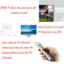 1080p Mini 200 Mile Range 25dBi TV Antenna HD Skylink 4K Digital HDTV Indoor