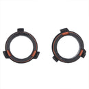 2Pcs H7 LED Headlight Bulbs Adapter Base For Opel Astra G CR-V Mazda Car Mo .