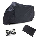 Every season Motorcycle Cover Waterproof Dustproof Protective Cover (Black,