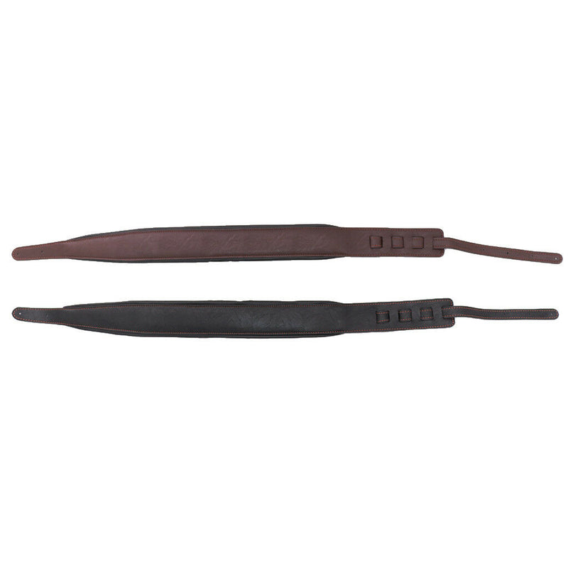 Adjustable Electric Guitar Bass Strap Belt for Electric Guitar Bass Brown
