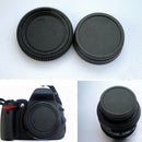 Rear Lens Cover + Camera Body Front Cap for Nikon AF AF-S DSLR SLR Lens