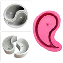 DIY Garden Planter Silicone Molds for Succulent Plant Flower Pot Clay Concrete