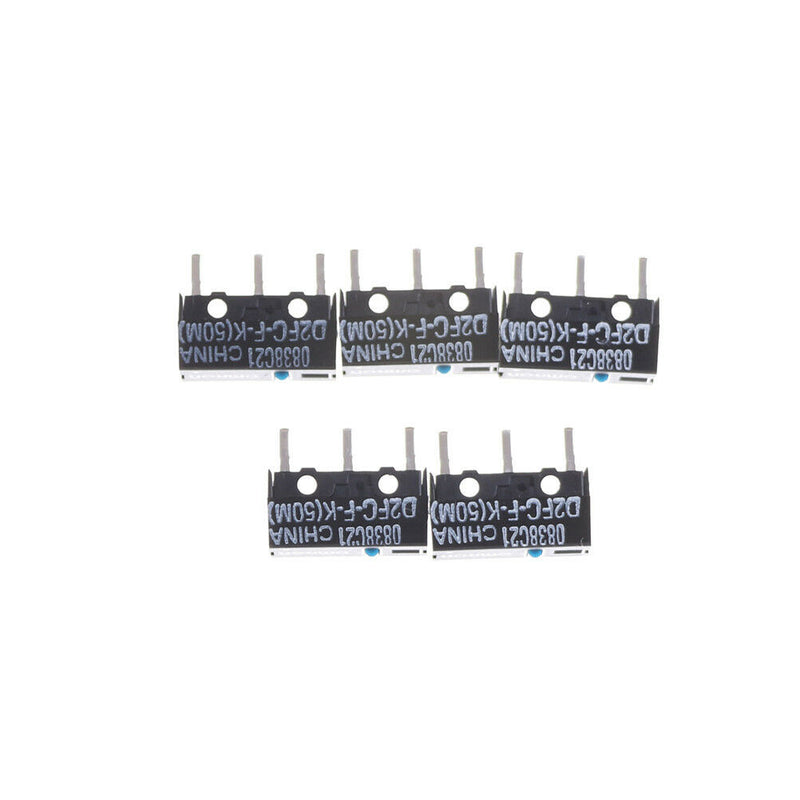 5pcs OMRON Mouse Micro Swtich D2FC-F-K (50m) Blue Dot Mouse Button  J Kw