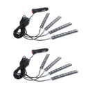 2pcs LED Rope Light Lighting Outdoor Indoor Background Light Waterproof