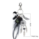Dream Catcher Feather Keychain Pendant Keyring Key Chain Keyfob Bag Decor Gift