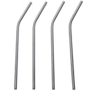 5IN1 Stainless Steel Drinking Straws Cocktail Straws with Brush Set J3U5