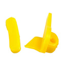 2x 53mm Auto Duck Head Inserts Tires Accessories Nylon Plastic Protective Bird
