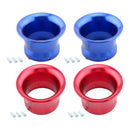 4pcs 50mm Air Filter Velocity Stack Kit for PWK24 PWK26 Carburetor Intake 2"