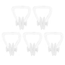 Non-slip Soft Silicone Nose Clip Plug Nose Protector for Swimming   White