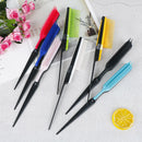 Professional Hairdressing Dense Comb Plastic Fine comb Salon Anti-static  Hn