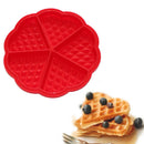 5-Cavity Waffles Cake Chocolate Pan Silicone Mold Baking Mould Kitchen Tool ME