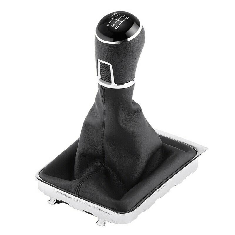 Car 6-Speed Shift Button Dust Cover Shift Lever Kit For Volkswagen Passat B