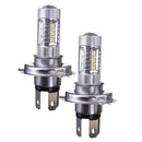 Great Performance 2Pcs 80W H4 LED Fog Light Bulb Car DRIVING DRL