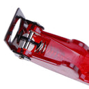 1Pc Red Illuminated LED Toggle Switch With Missile Style Flick Cover Car DasBSE