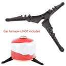 Outdoor Camping Gas Tank Stove Base Holder Canister Tripod Bottle Shelf Stand
