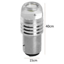 1pc 5W High Power Lens LED Car Stop Brake Turn Signal Lamp Tailight Bulb