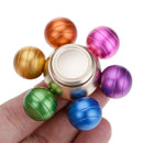 Colorful Six Bead Fidget Hand Finger Spinner EDC Focus Trainer Bearing For Kid
