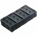 16 Pcs Black Plastic Aquarium Undergravel Filter + Air Line Hose + Tube S9E2