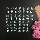 Alphabet Letter A-Z Metal Cutting Dies Stencil DIY Scrapbooking Paper Craft