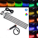 12 LED Car Charge Interior Accessories Floor Decorative Atmosphere Light La W7H5