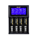 Golisi I4 2.0A Intelligent Lcd Charger Intelligent Fast Battery Charger For