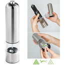 2 Pcs Set Electric Pepper Grinder or Salt Grinder Automatic Battery Operate