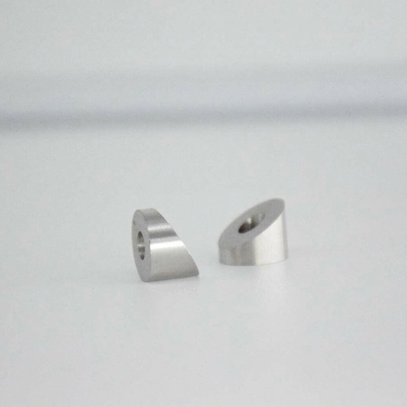 Stainless Steel 0.64 Cm 30 Degree Bevel Washer For Deck Cable Tracks From 0 L8X6