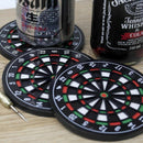 4 Pcs Mini Kitchen Table Mat Utensils Dart Board Styled Cup Mouse Pad Coast L2N5