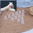 100Pcs Soft microblading tattoo ink cup cap pigment silicone holder contai %o