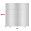 Spring Steel Iron Heated Bed Sheet Hot Bed Platform 220x220x3mm for Wanhao Anet