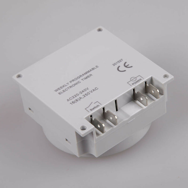 DC 12V 16A Digital LCD Power Programmable Timer Time Switch Relay 16A