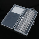 216Pcs 3IN1  Acrylic False All French Nail Art Tips Nail Art Natural DIY Too Ew