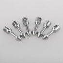 6pcs Stainless Steel Fishing Inserts Fishing Line Installation Connect Parts
