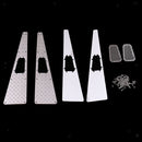 1/10 Metal Anti-skid Plate Intake Grille Front Hood Side Plate For RC -4