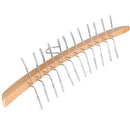 1 pc Wooden Tie Hanger Belt Scarf Closet Rack Organizer Holder (Wood color)
