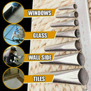 14pcs/set Stainless Steel Caulking Sealant Nozzle Kit Tool Accessory Durable