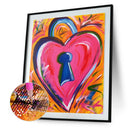 DIY Diamond Painting Rhinestone Full Round Drill Art Drawing (Love-A1058)