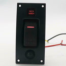 12/24V Boat Marine Deck Wash Control Panel Rocker Switch DIY Replacement On/Off